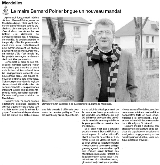 Article Ouest-France